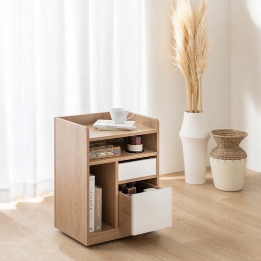 【幅42cm】Piilo キャスター付き収納ワゴン