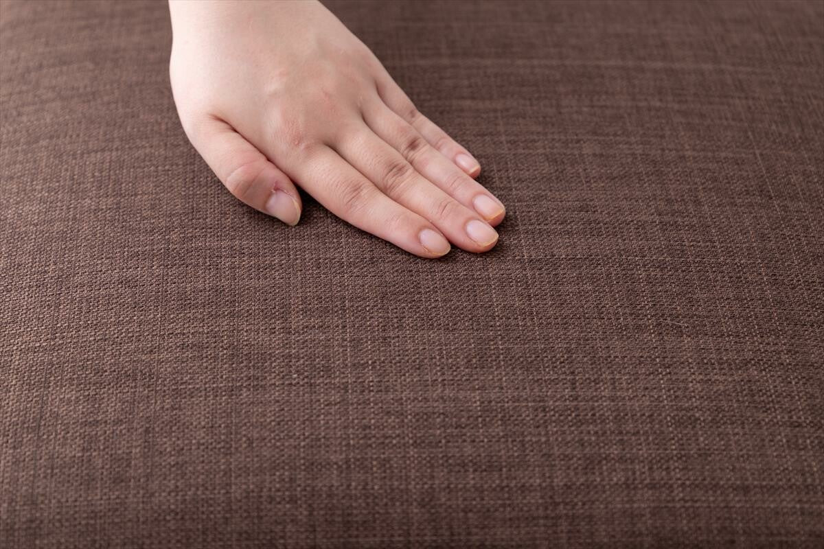 【2点セット】Emma コンパクト2人掛けソファ+オットマン