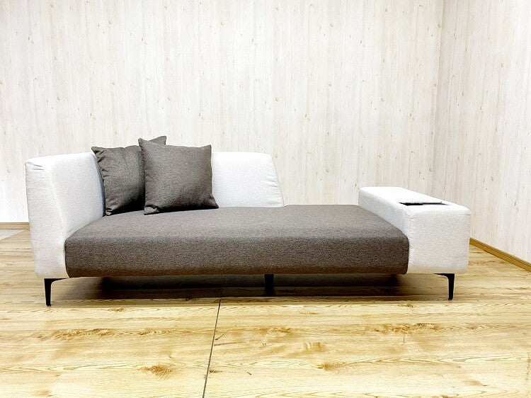 ソファー ソファーベッド 3人掛け テーブル コンセント付き クッション