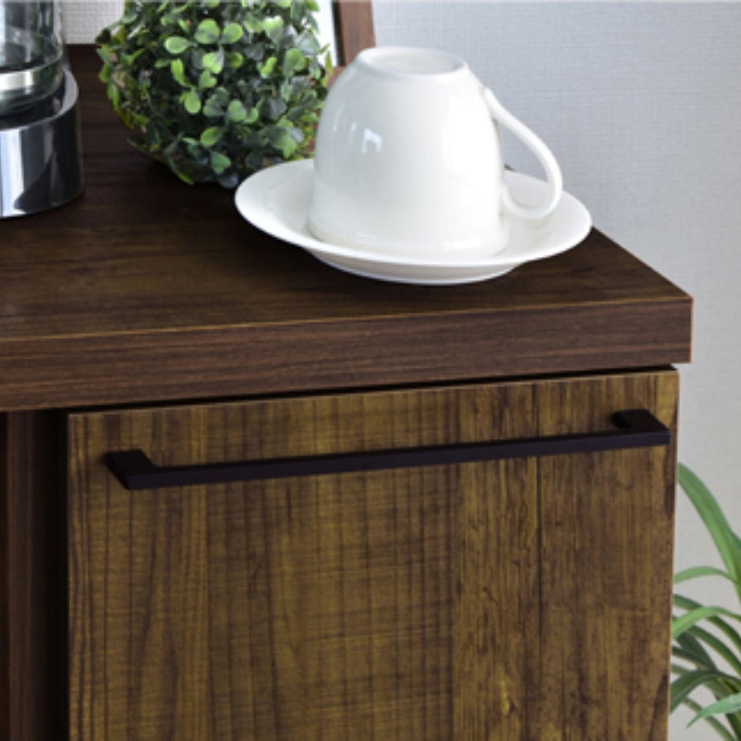 【日本製】 キッチンカウンター レンジ台 幅90cm ブルックリンスタイル