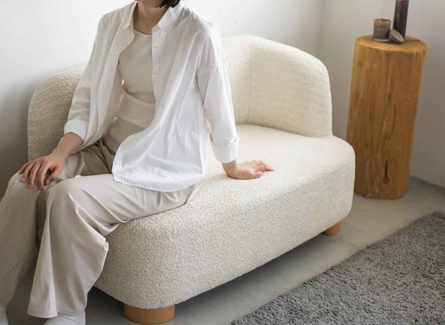 ENN アン アームソファ(右肘／左肘)