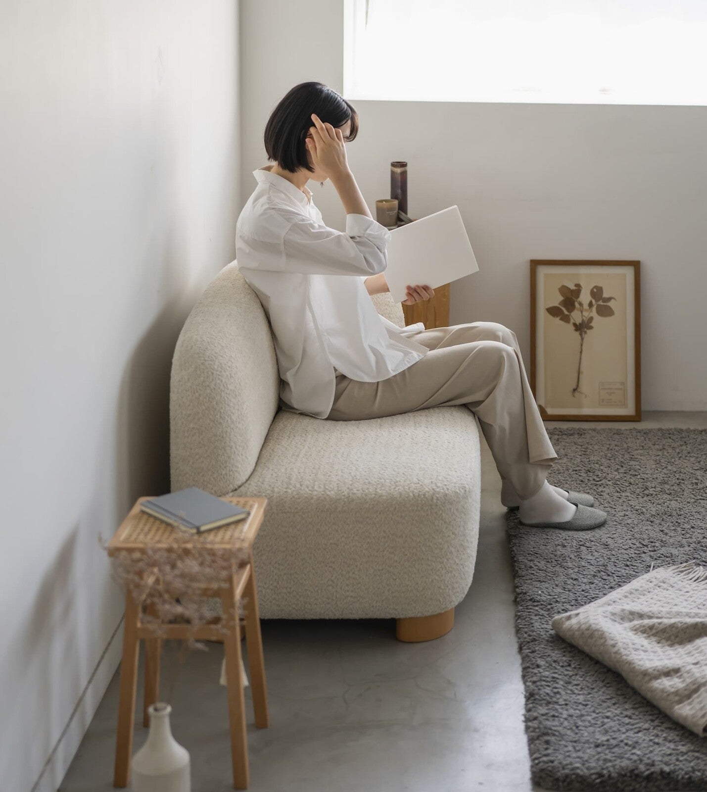 ENN アン アームソファ(右肘／左肘)