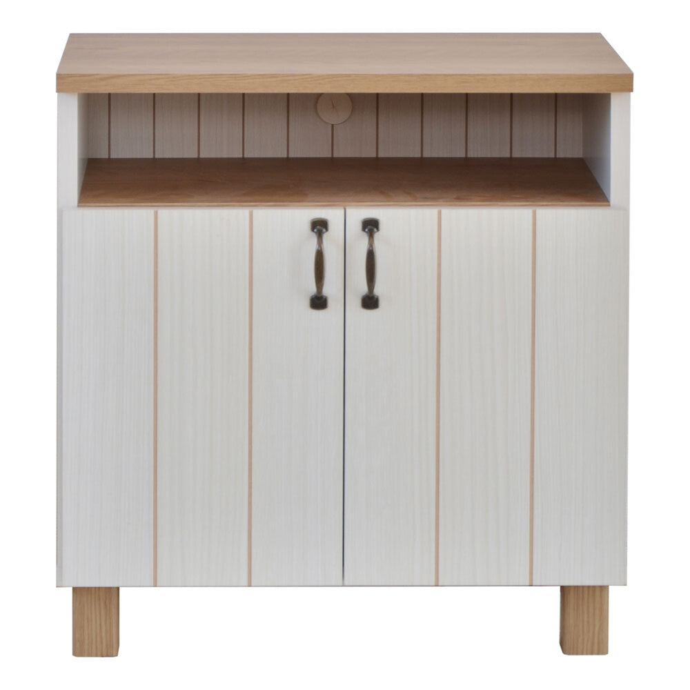 【日本製】 キャビネット 幅60cm サイドキャビネット カントリー