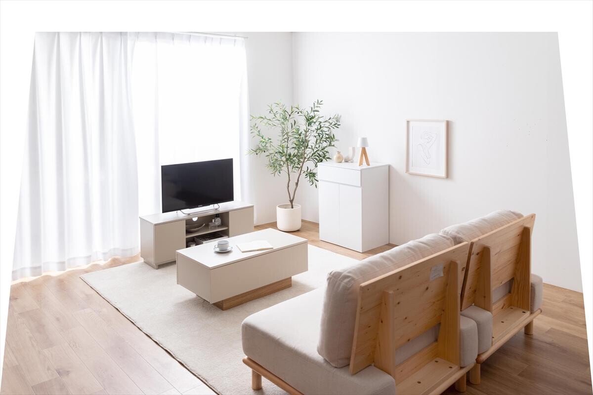 【幅75cm】Basurero ゴミ箱付きキッチンカウンター