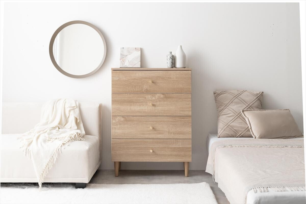 【幅65cm】Lucas 脚付きチェスト