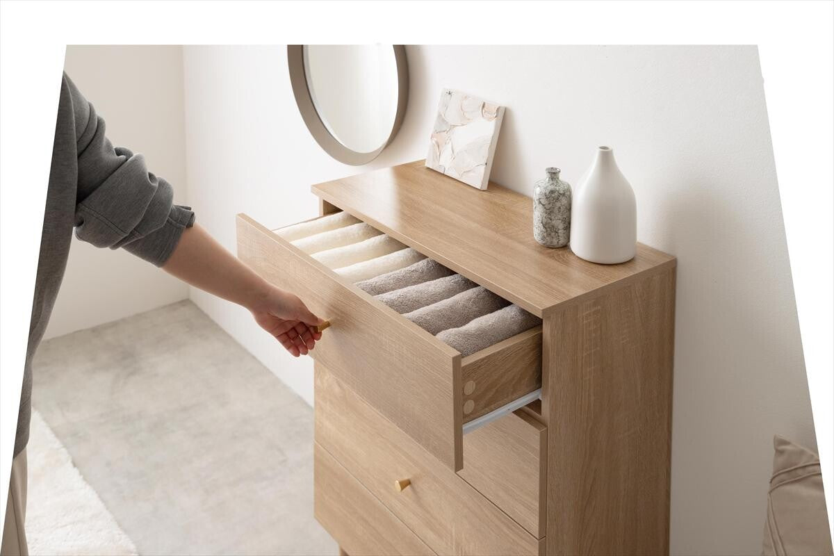 【幅65cm】Lucas 脚付きチェスト