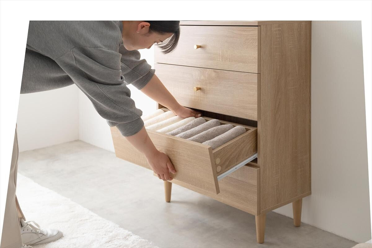 【幅65cm】Lucas 脚付きチェスト