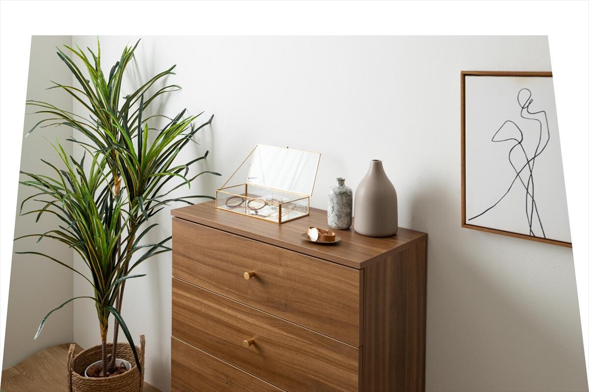 【幅65cm】Lucas 脚付きチェスト