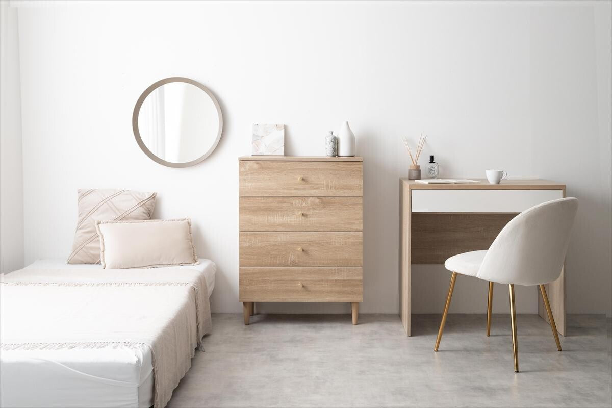 【幅65cm】Lucas 脚付きチェスト