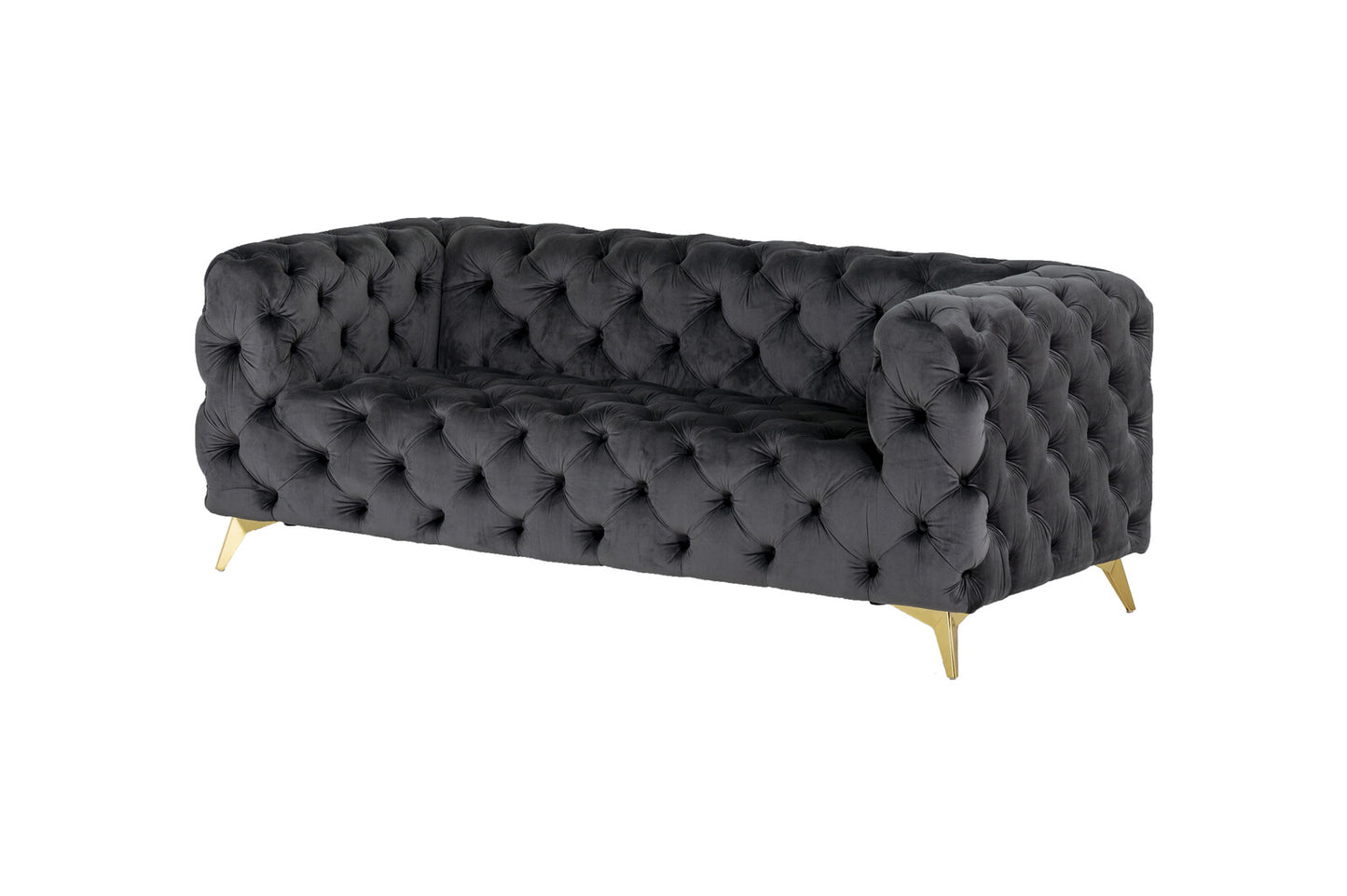 3人掛けソファ ブルー　