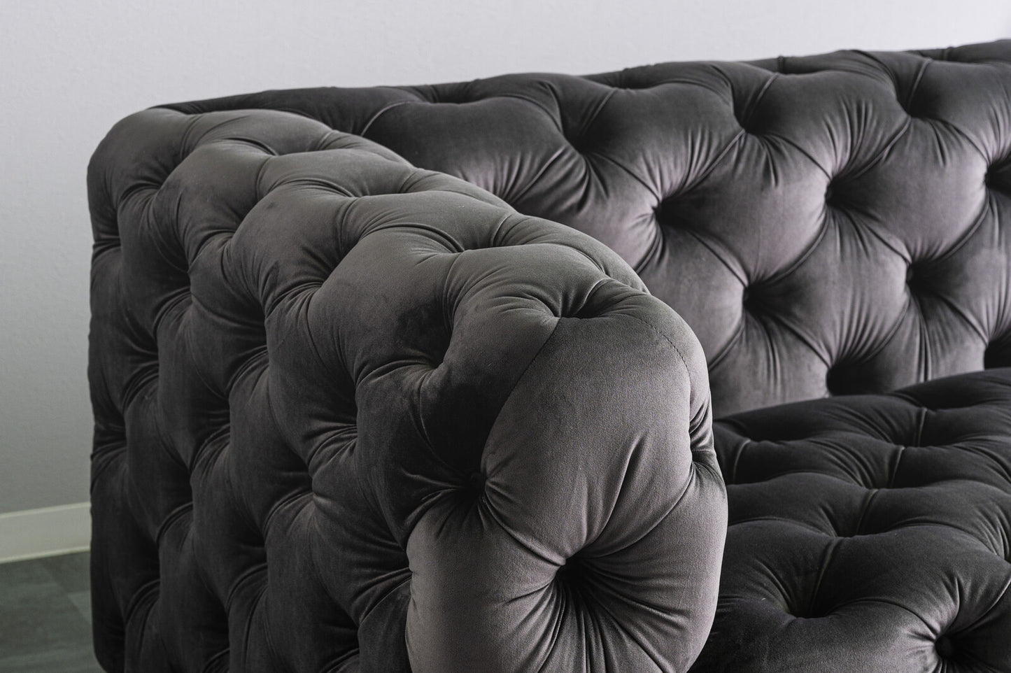 3人掛けソファ ブルー　