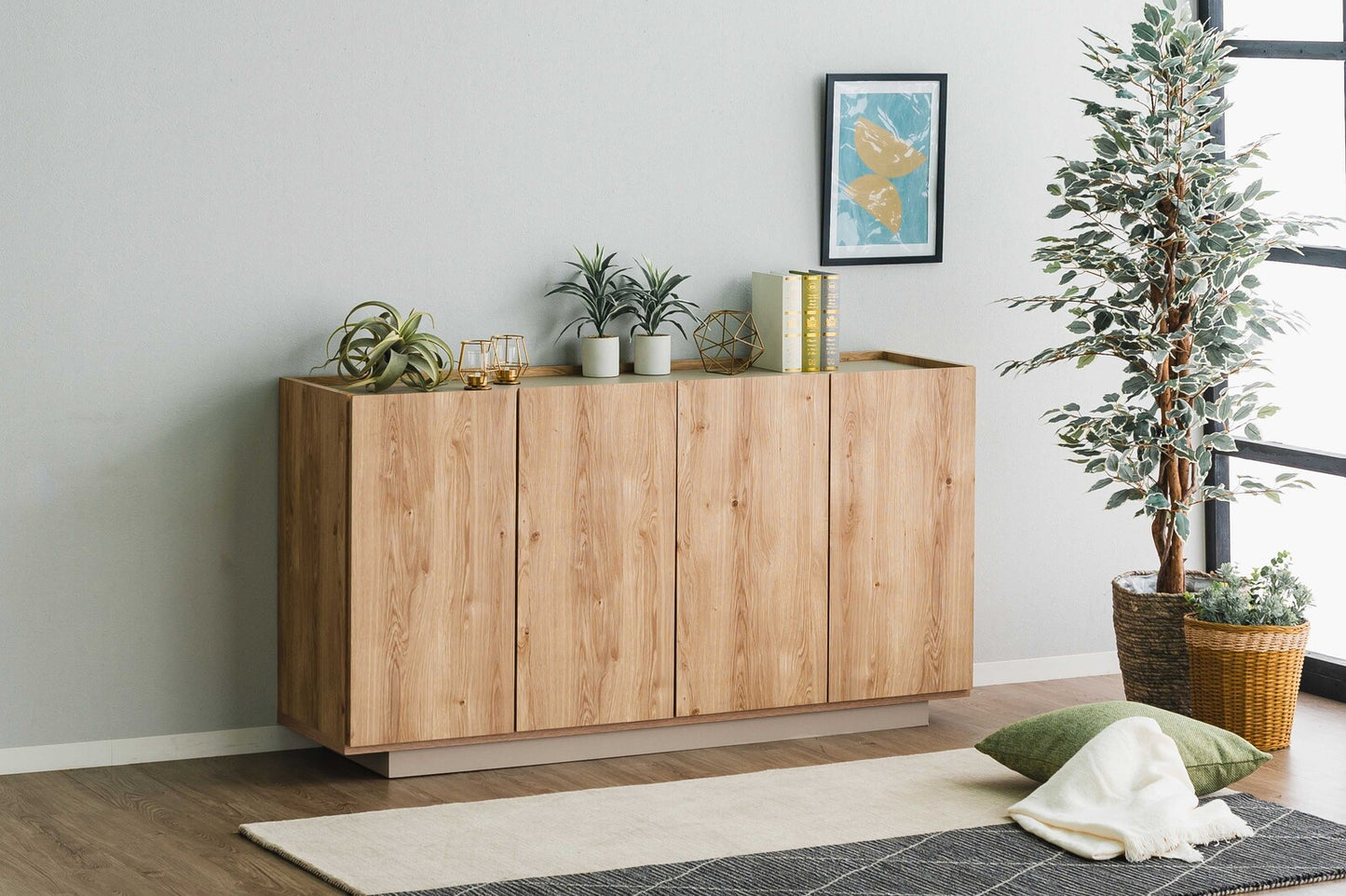 日本製　3サイズ対応 　幅150サイドボード