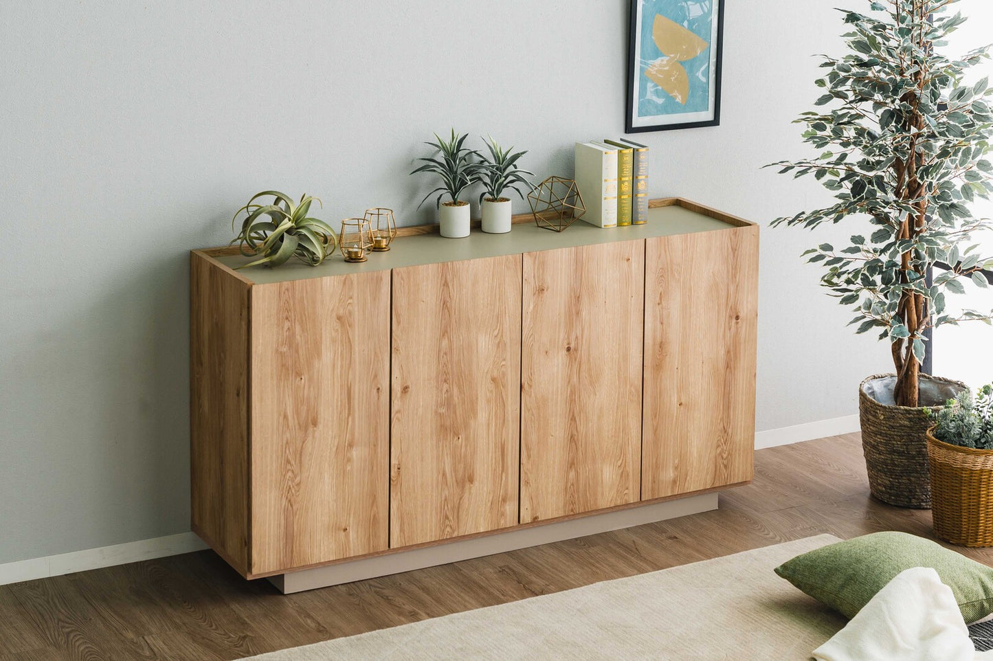 日本製　3サイズ対応 　幅150サイドボード