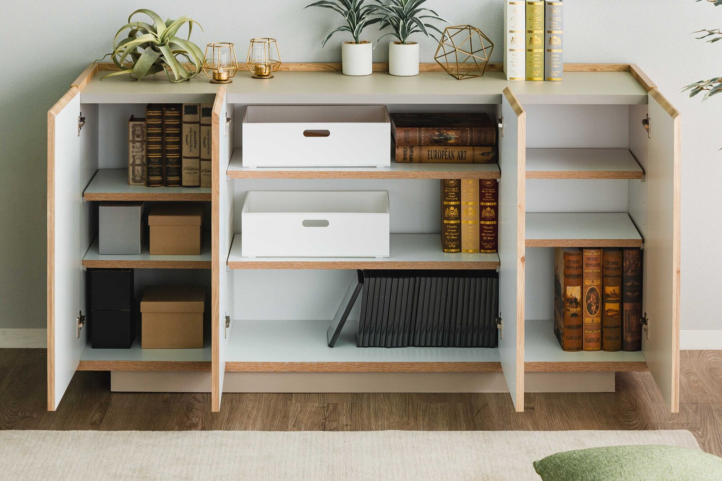 日本製　3サイズ対応 　幅150サイドボード