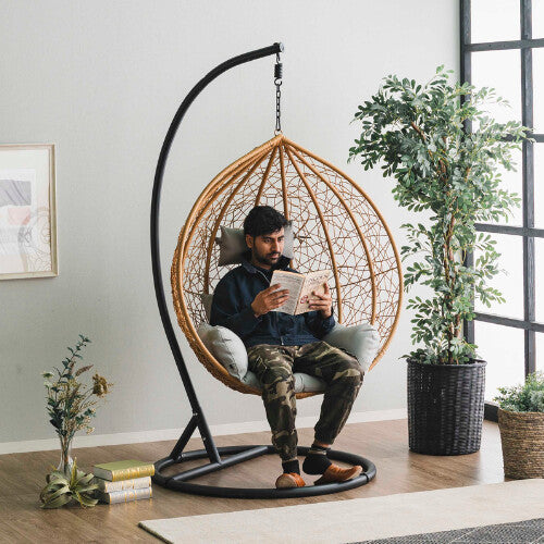 リゾート感覚を愉しむハンギングチェア インテリア/ダイニング/家具/椅子