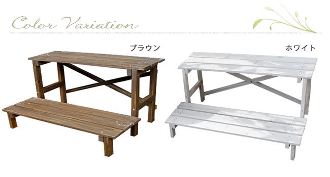 2ウエイフラワースタンド 3段