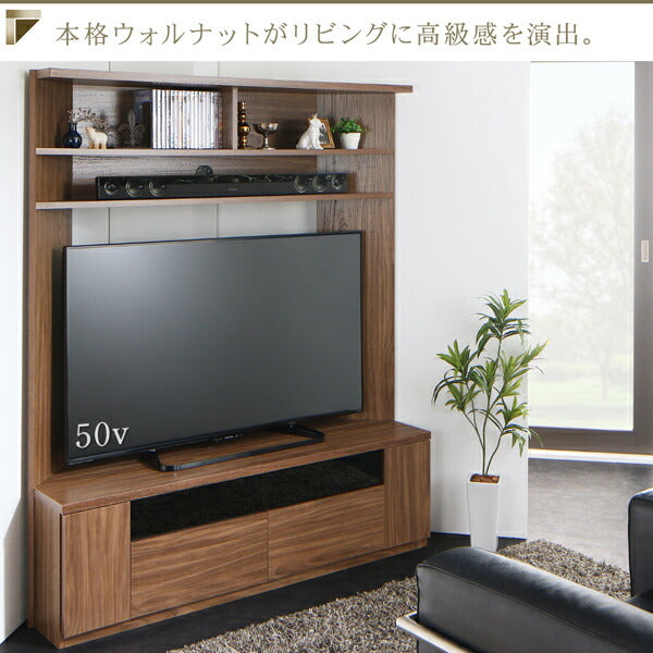 大型テレビ対応ハイタイプコーナーテレビボード city angle シティアングル