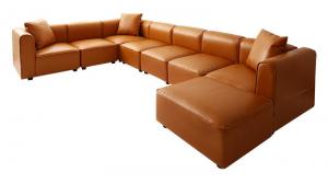 レイアウト自由自在大型L字ヴィンテージデザインコーナーソファ ELCROW エルクロウ