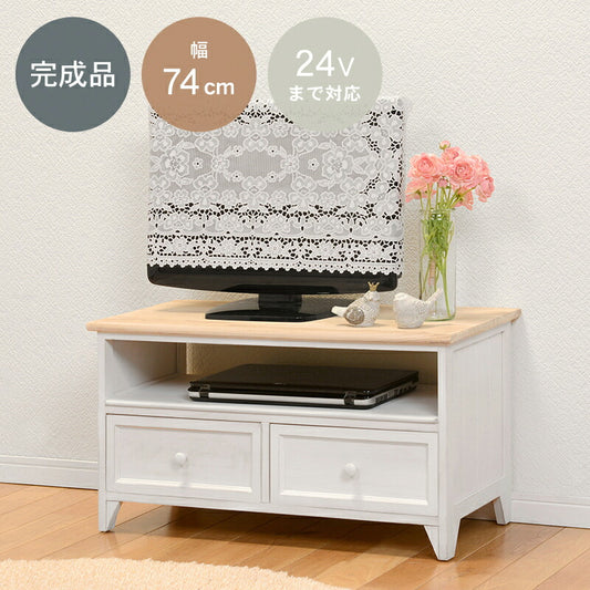 TV台-MTV-アンティークホワイト ★完成品
