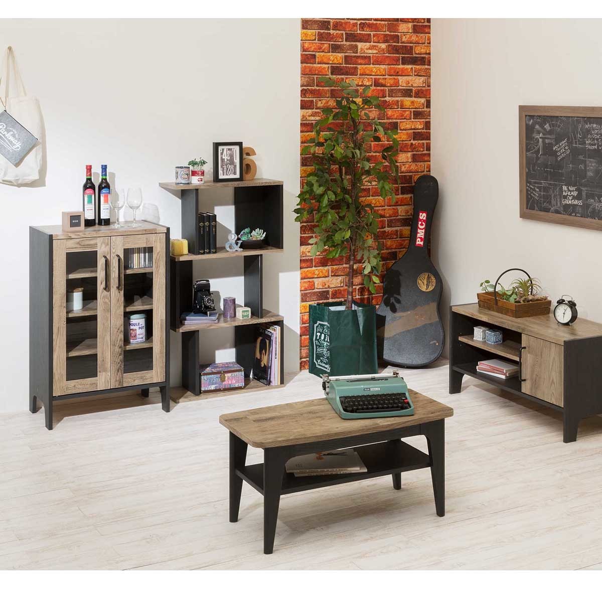 【コビナス】 収納 ラック ジグザグ パーテーション