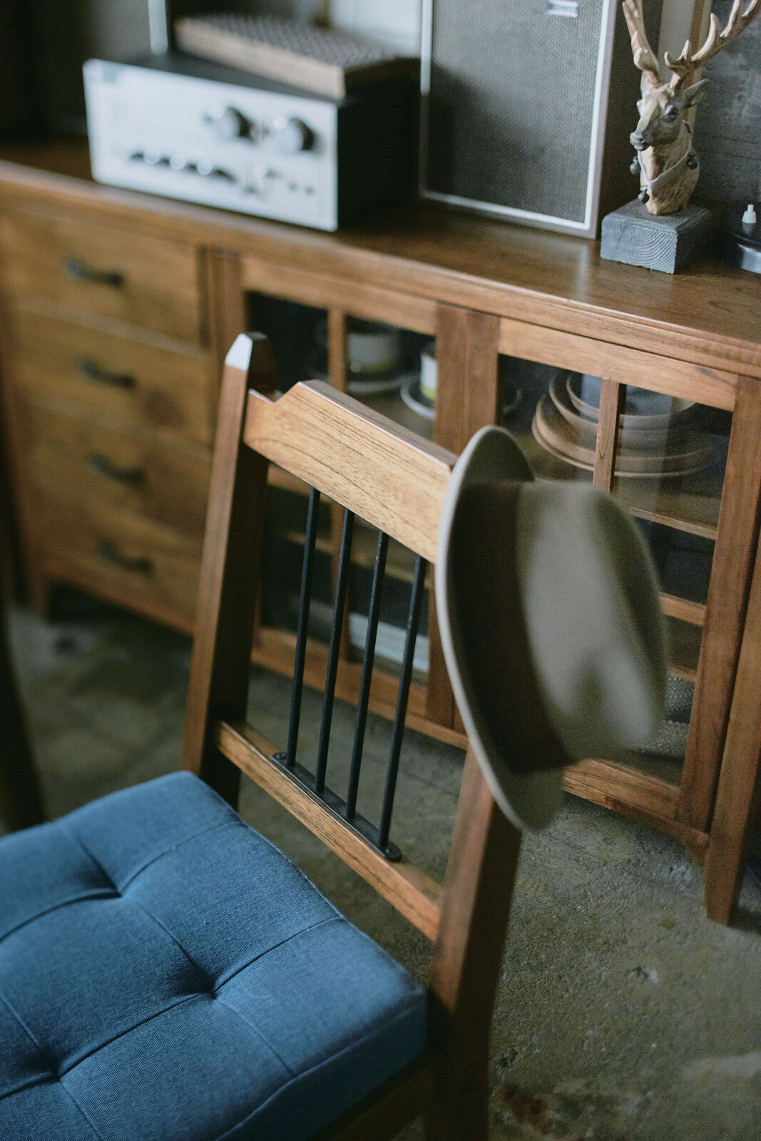 キャビネット 食器棚 カップボード チェスト 4段 木製チェスト 木製 キッチン収納