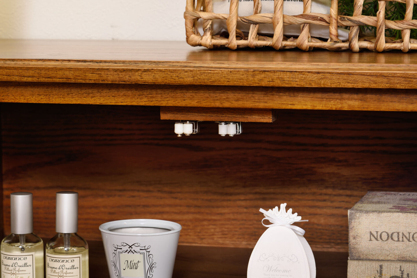 キャビネット 食器棚 カップボード チェスト 4段 木製チェスト 木製 キッチン収納