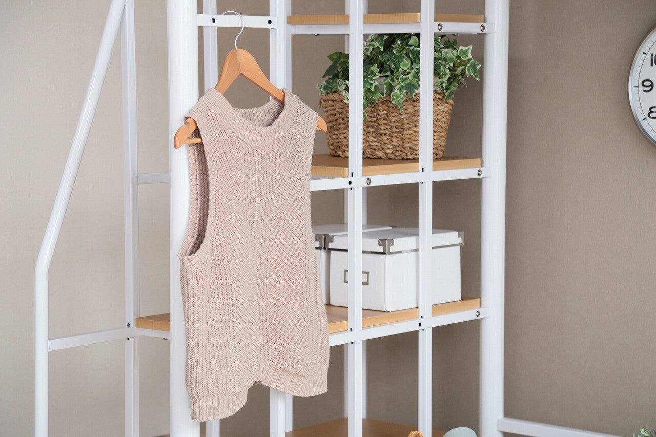 【シングル】 Lofty 階段付きロフトベッド