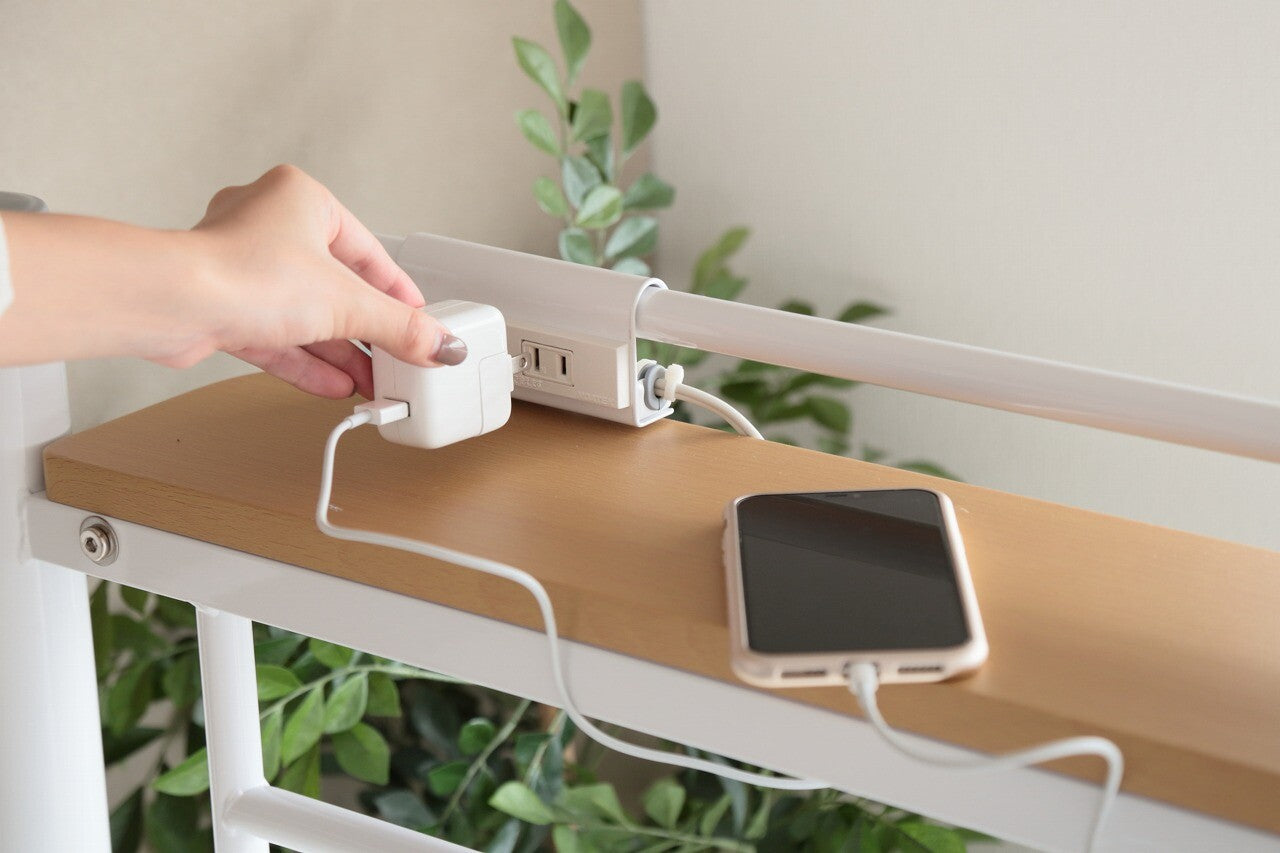 【シングル】 Lofty 階段付きロフトベッド