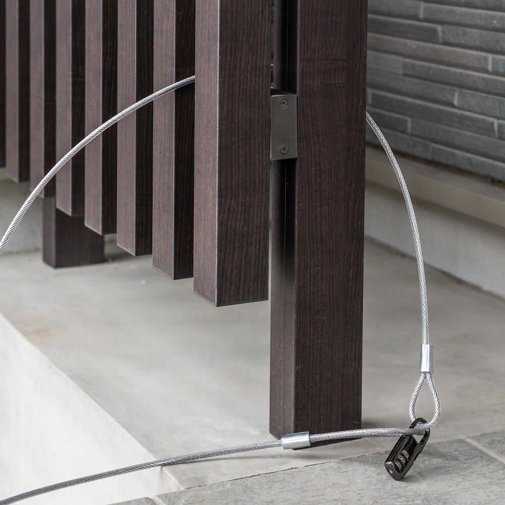 DELIO宅配ボックス大容量1ドア BK/WH/BR/GN