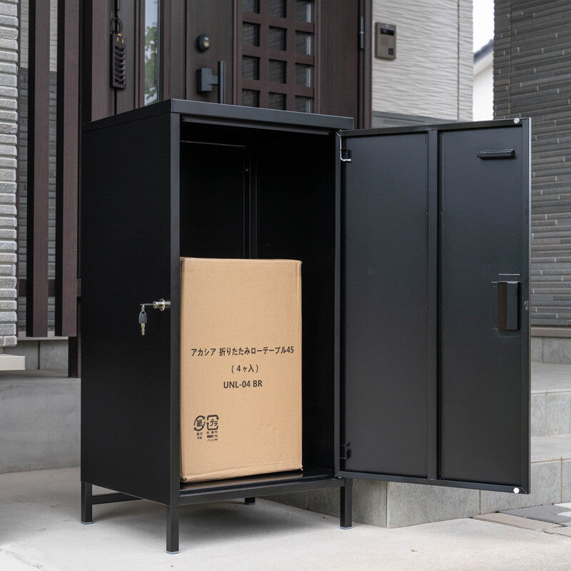 DELIO宅配ボックス大容量ハイタイプ BK/BR/GN/WH