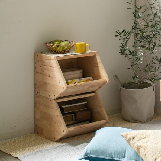 ☆☆天然木をふんだんに使ったナチュラルシリーズ <組立家具/NATURAL SIGNATURE ストレージBOX>