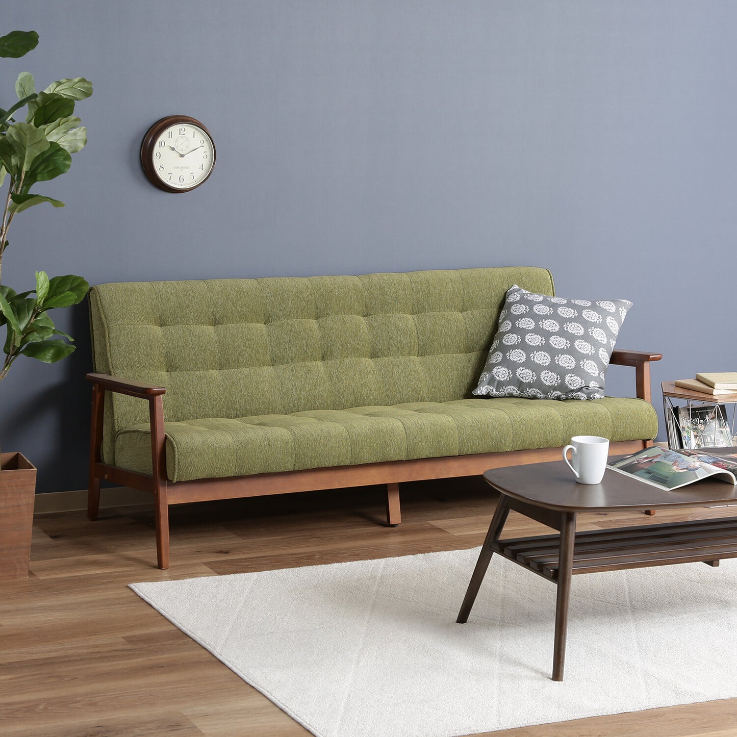 ファブリックソファー　フレンズGR　3P