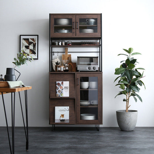 Walter ガラス扉キッチン収納