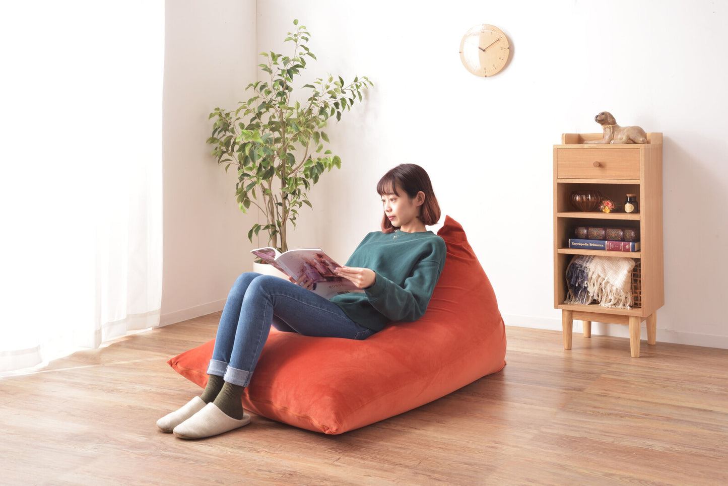 ビーズクッション 人をダメにするクッション カジュアル ソファ パウダービーズ もっちり