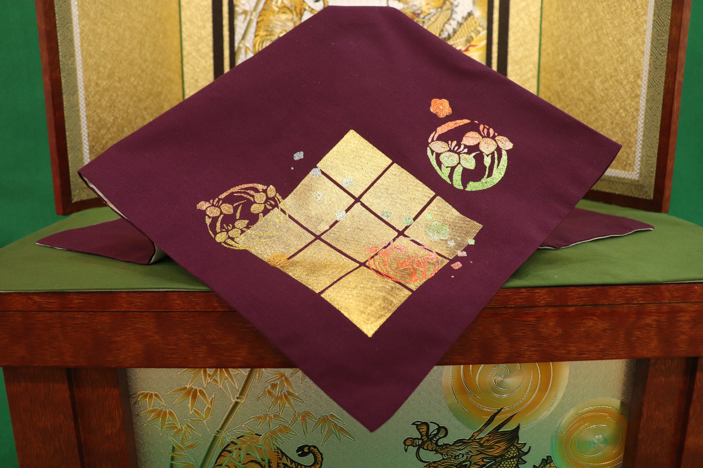 兜平飾り収納五月人形セット (47cm×34cm×55cm)【送料無料】