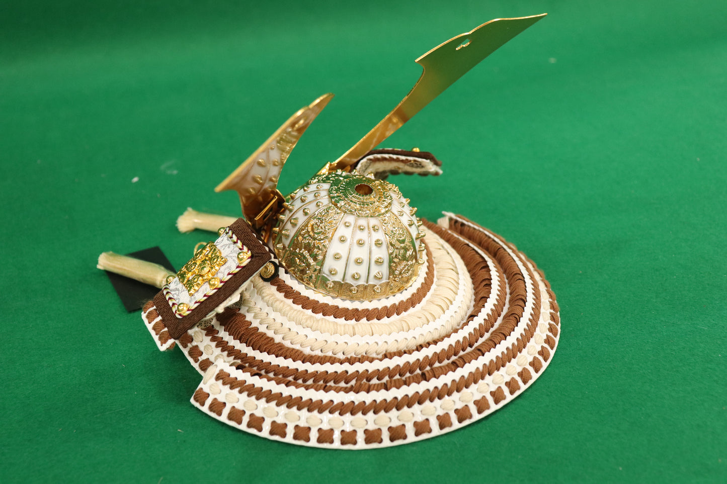 兜平飾り収納五月人形セット (56cm×30cm×47cm)
