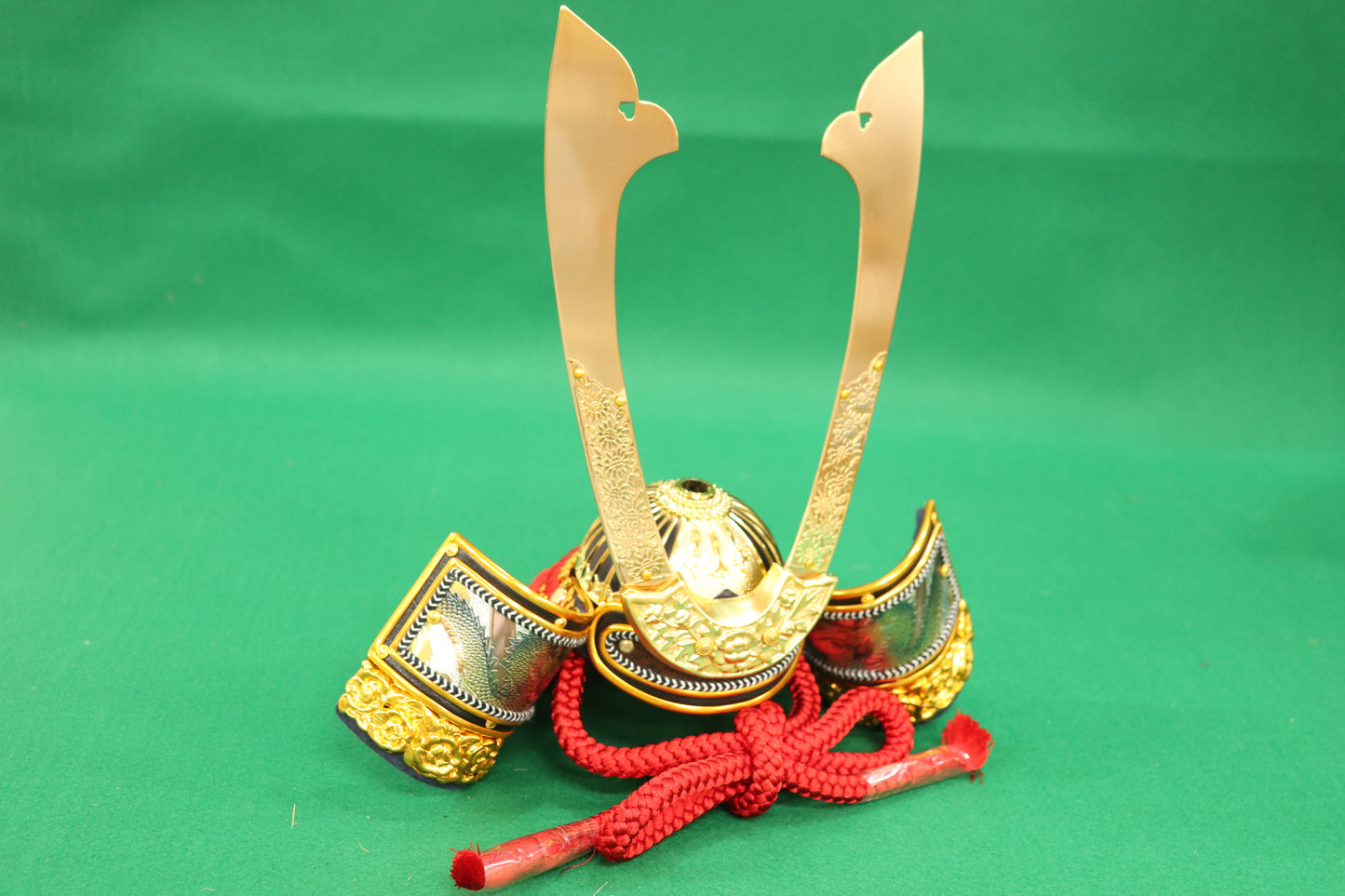 武光作 御兄 収納五月人形セット 50cm 陣羽織＋名前入りオルゴール付き立札プレゼント