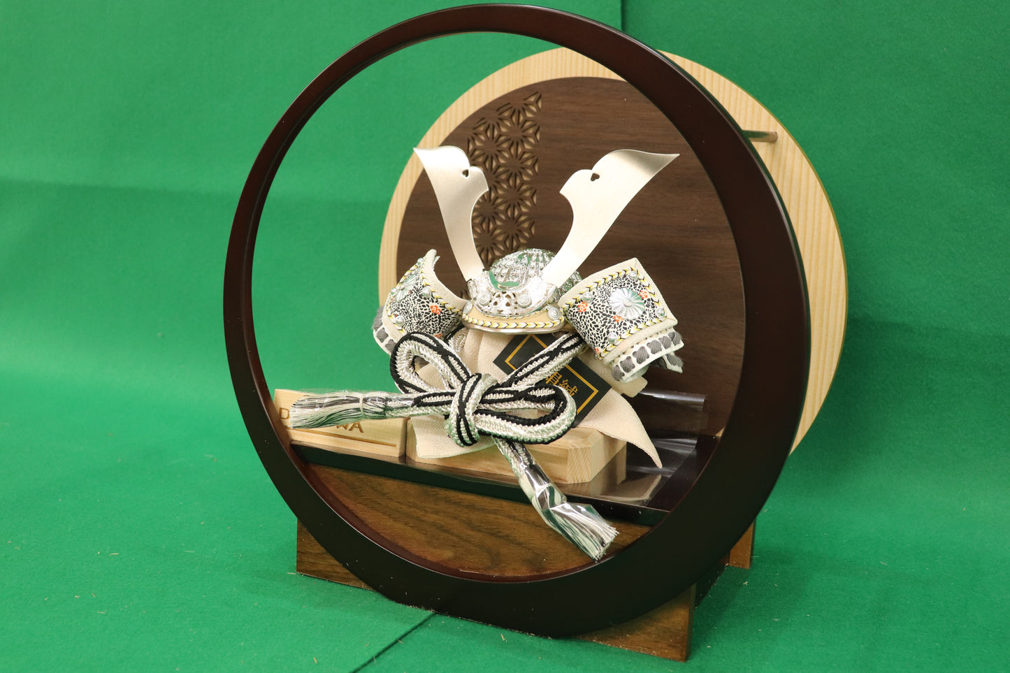 兜平飾り五月人形セット (31cm×17cm×31cm)