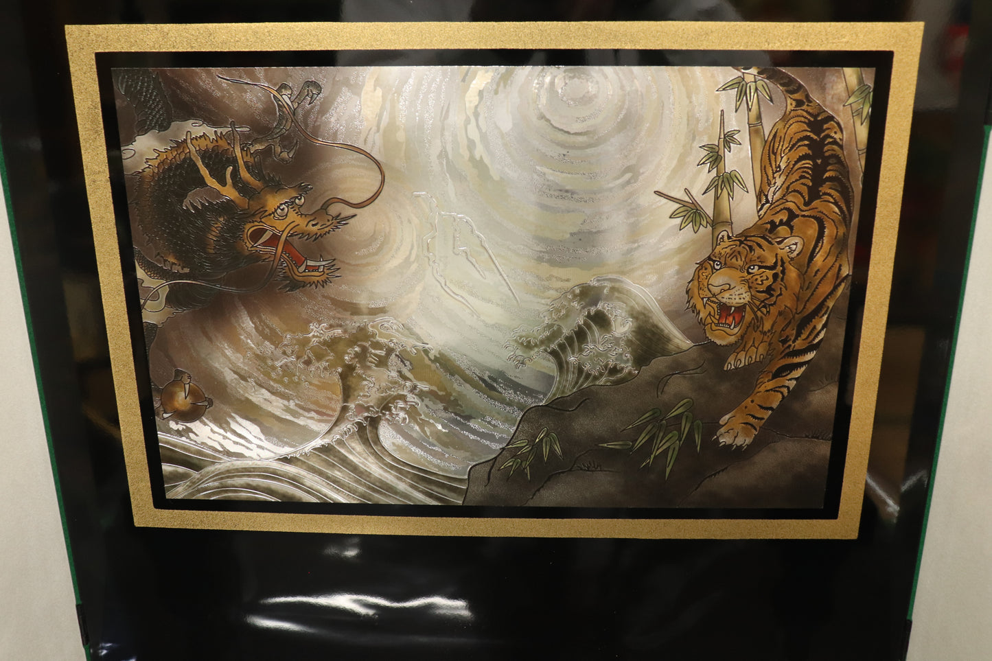 着用兜平飾り五月人形セット (60cm×40cm×70cm)