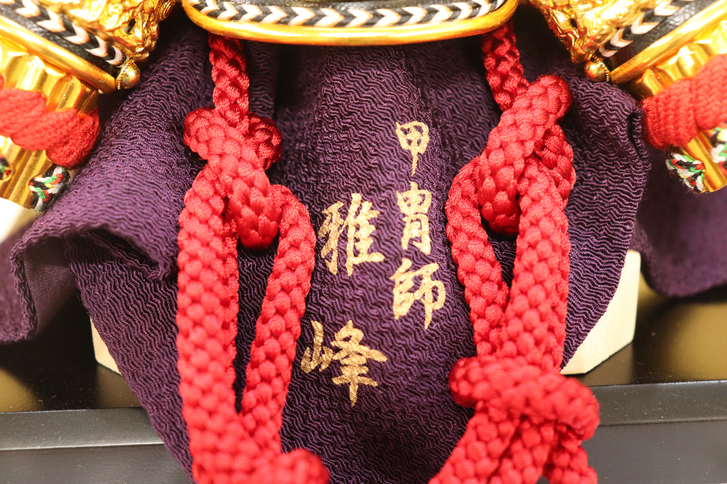 兜平飾り収納五月人形セット (31cm×27cm×42cm)