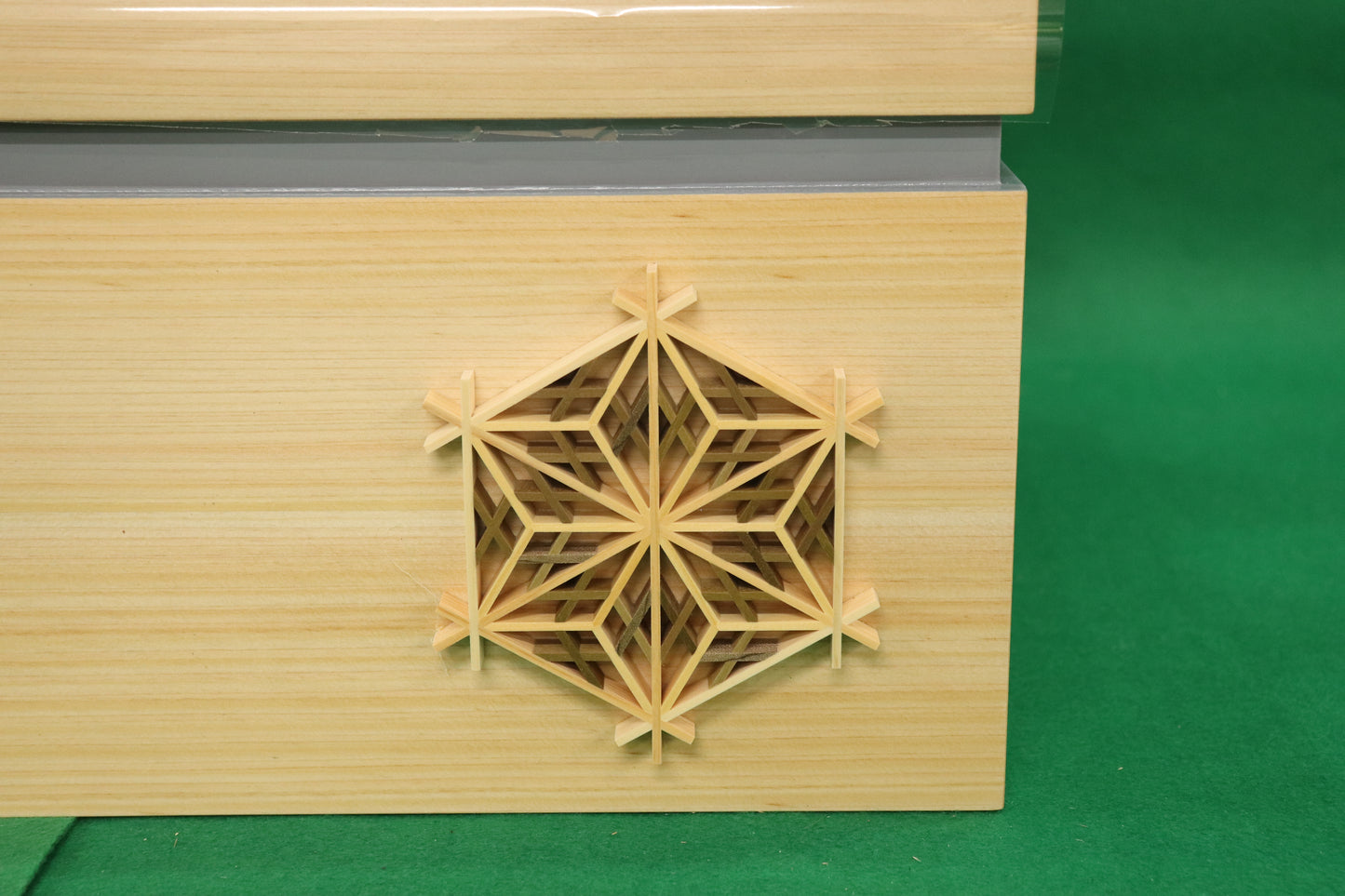 兜平飾り収納五月人形セット (40cm×30cm×48cm)
