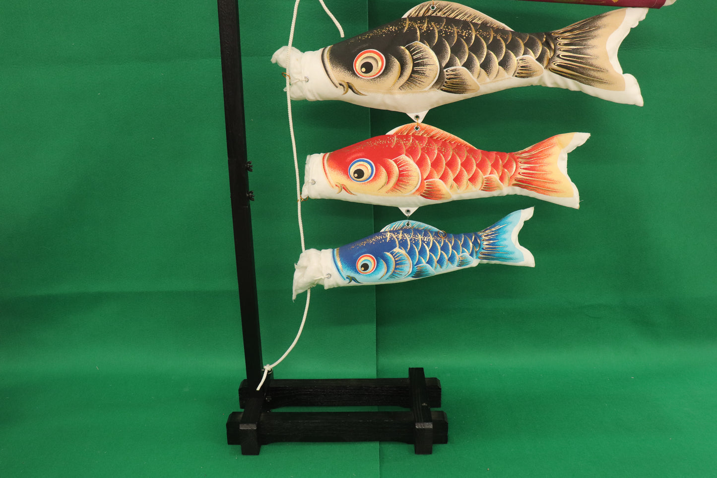 鯉飾りセット (39cmx21cmx116cm)