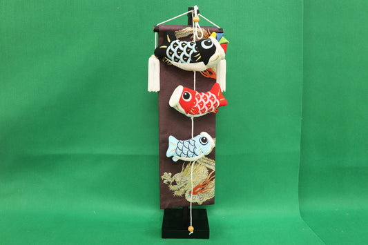 鯉飾りセット (12cm×12cm×57cm)