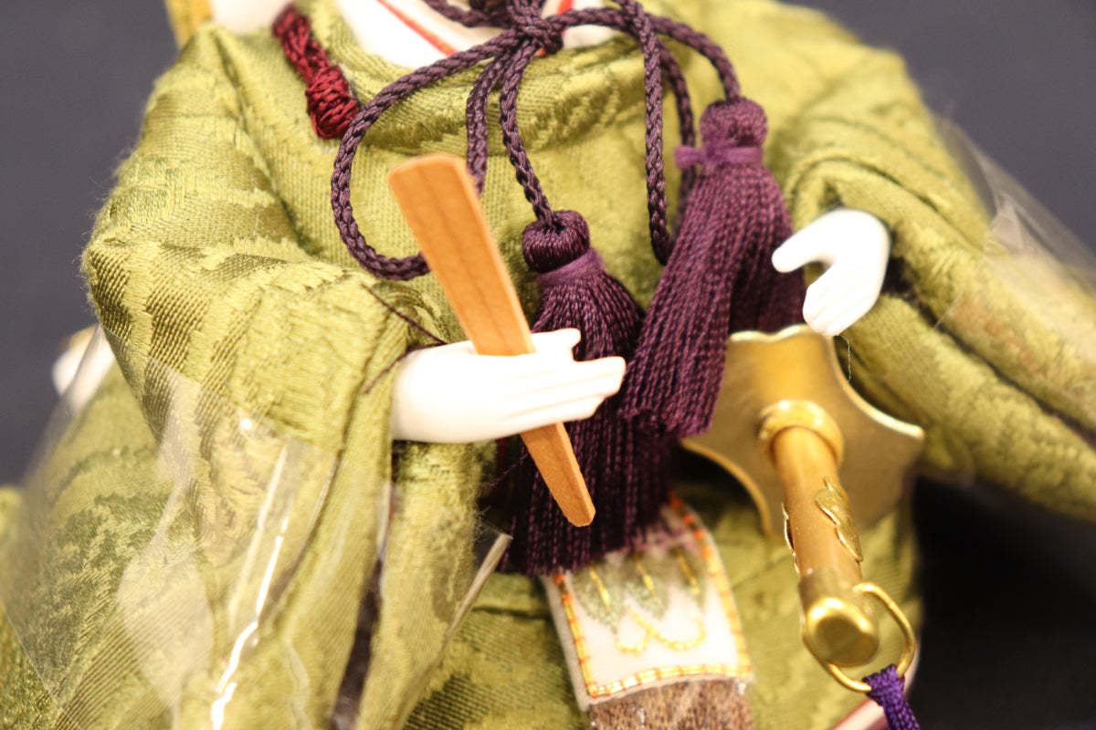 親王飾り雛人形セット (43cmx26cmx21cm)