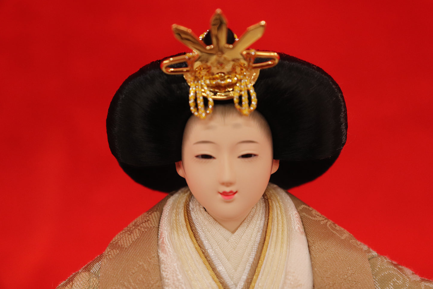 親王飾り雛人形セット （55㎝ ×32㎝×27㎝）