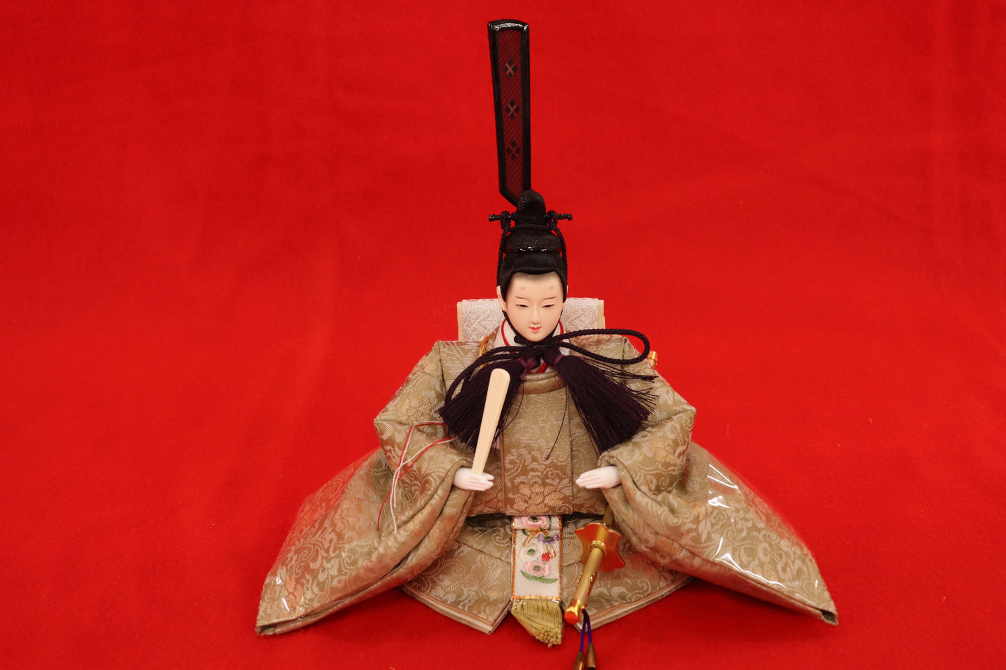 親王飾り雛人形セット （55㎝ ×32㎝×27㎝）