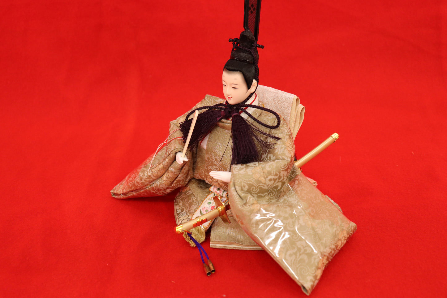 親王飾り雛人形セット （55㎝ ×32㎝×27㎝）