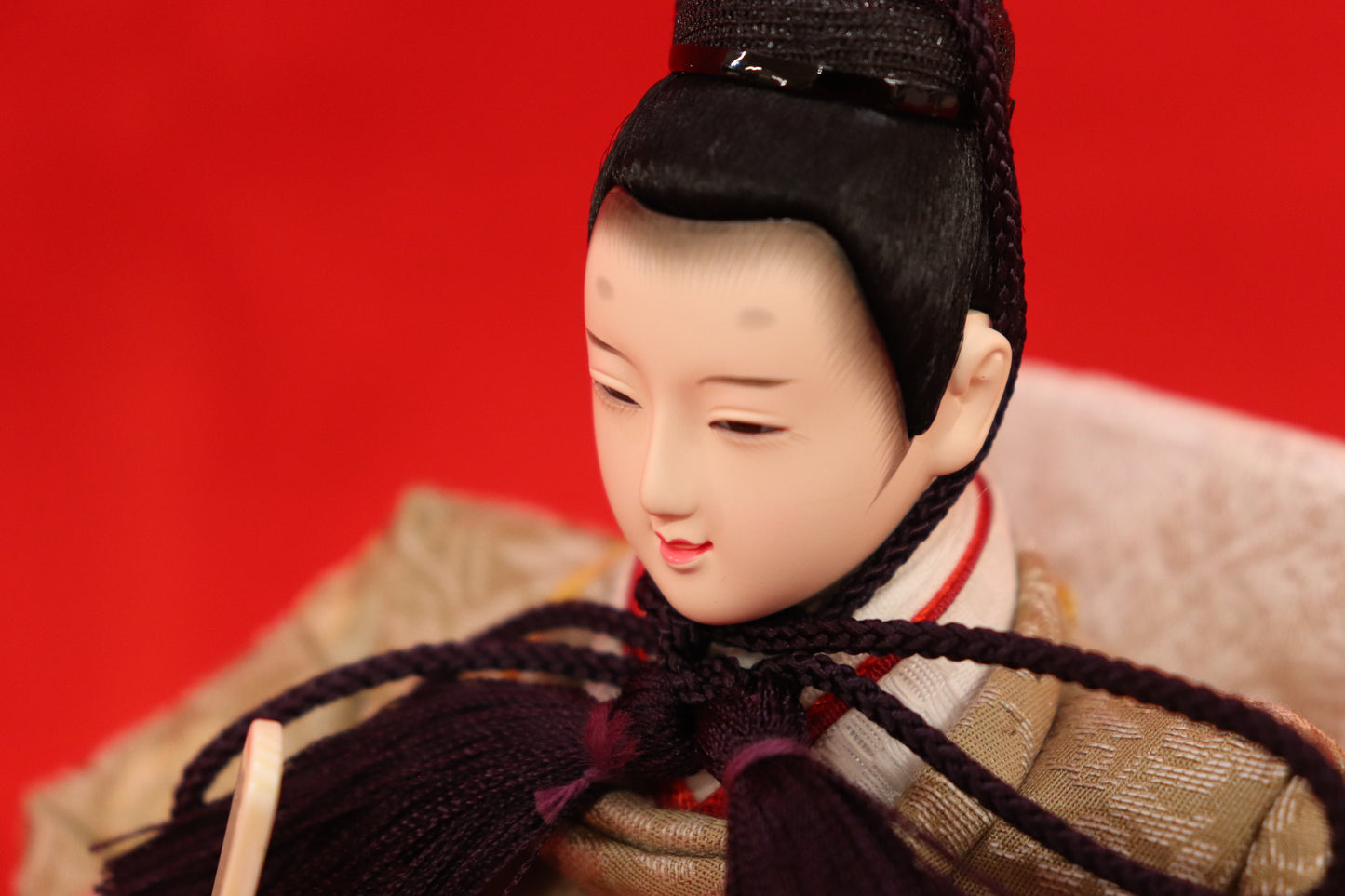 親王飾り雛人形セット （55㎝ ×32㎝×27㎝）