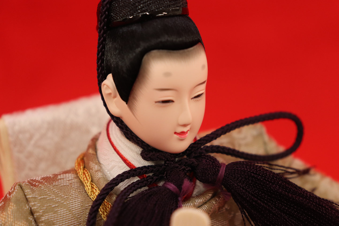 親王飾り雛人形セット （55㎝ ×32㎝×27㎝）