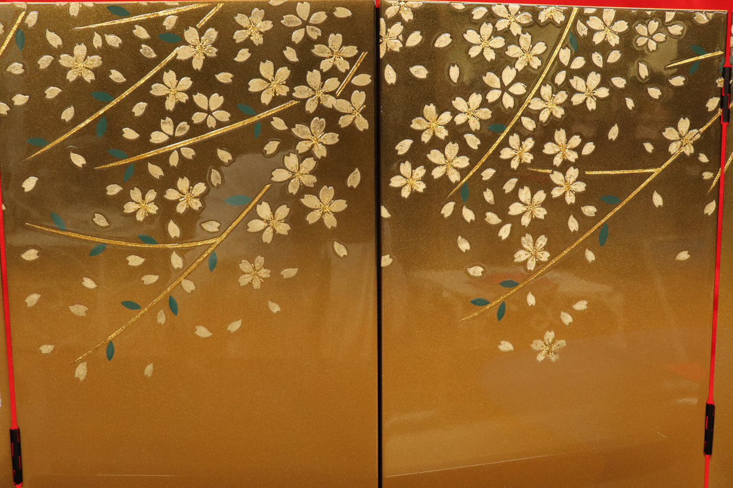 親王飾り雛人形セット （75cm×42cm×34cm）